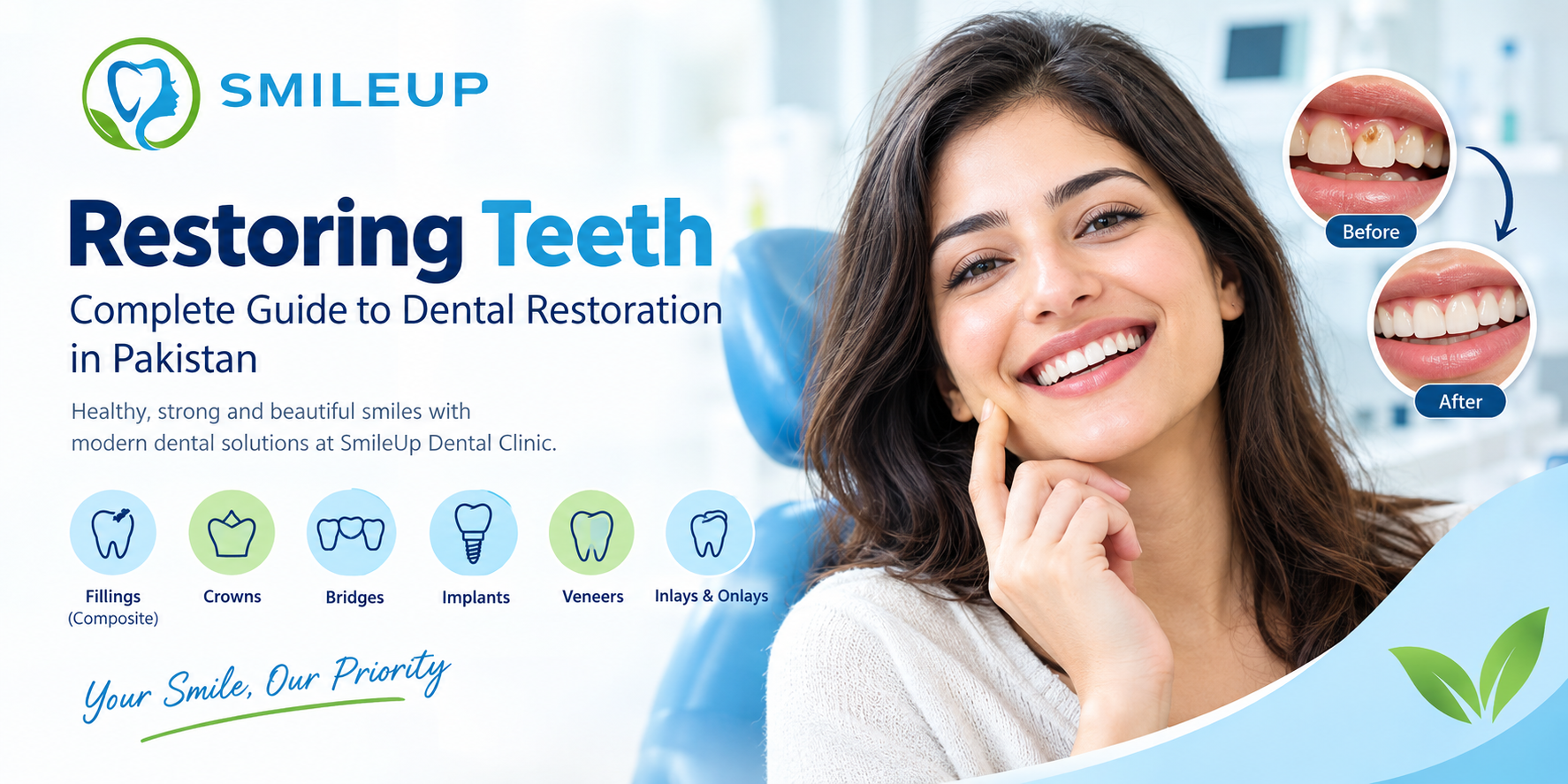 Restoring Teeth: Complete Guide to Dental Restoration in Pakistan